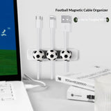 Football-shaped Magnetic Cable Organizer