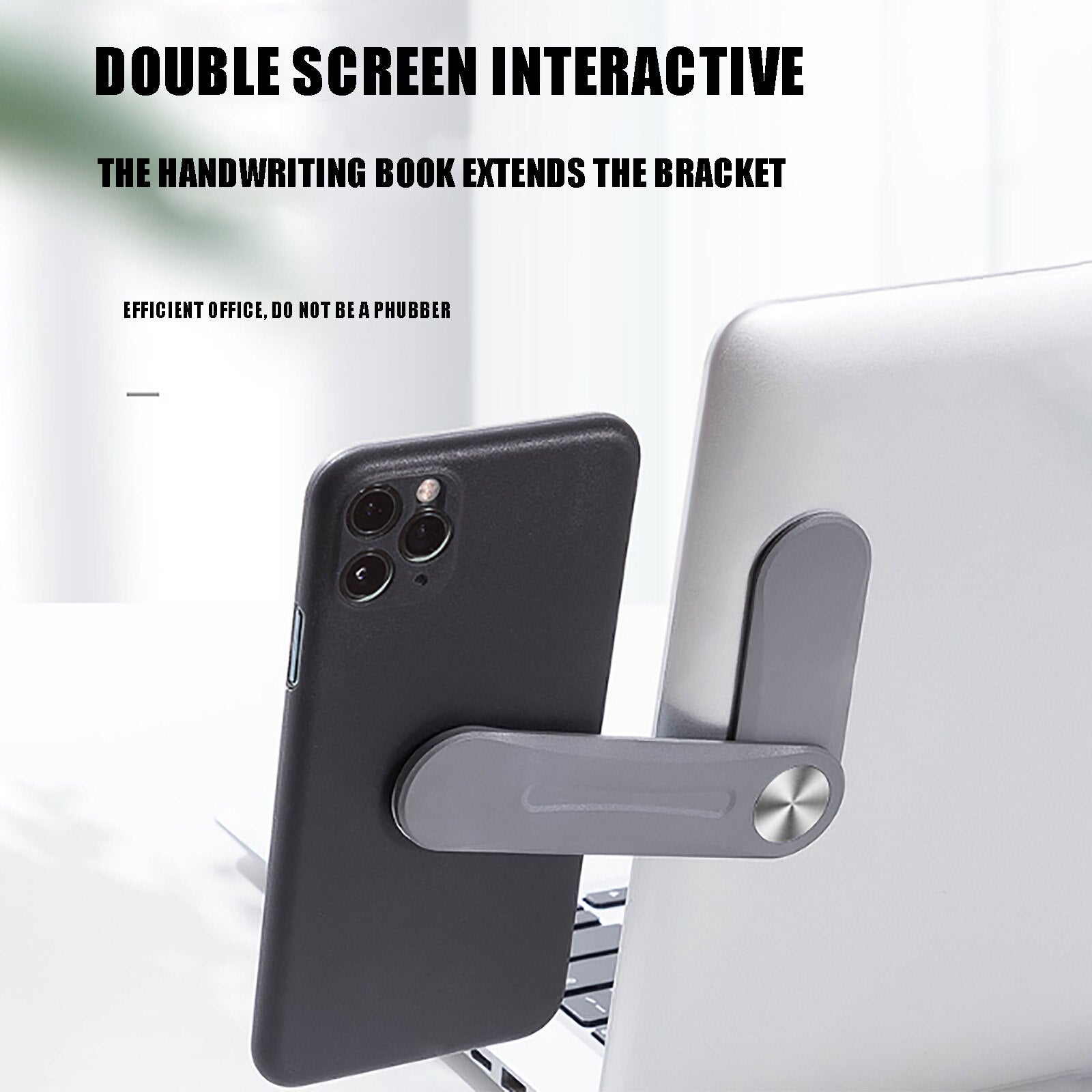 Foldable Phone & Laptop Side Mount Stand